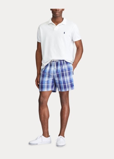 Short de Baño Polo Ralph Lauren Hombre Azules / Multicolor - 5½-Inch Traveler - UEICX0961